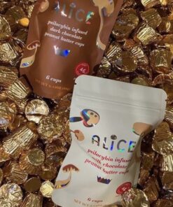 Alice Psilocybin Infused Chocolate Peanut Butter Cup